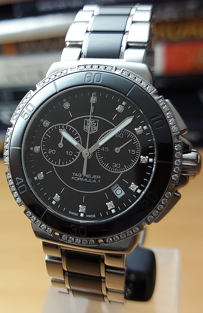 Tag heuer clearance formula 1 diamonds